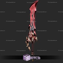 Cosplay STL Files Demon King Daggers Video Game