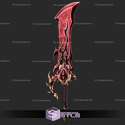 Cosplay STL Files Demon King Daggers Video Game