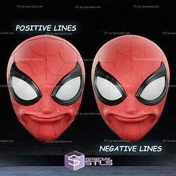 Cosplay STL Files Derpy Spider-Man Mask