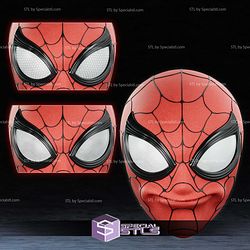 Cosplay STL Files Derpy Spider-Man Mask