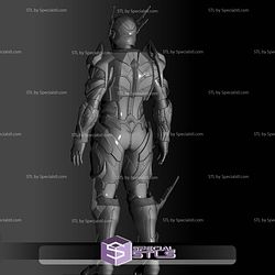 Cosplay STL Files Flash Variant Armor