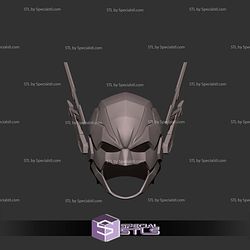 Cosplay STL Files Flash Variant Helmet