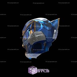 Cosplay STL Files Galactic Claw Black Panther Helmet