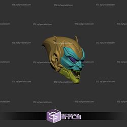 Cosplay STL Files Green Goblin Helmet