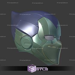 Cosplay STL Files Green Goblin Ultimate Helmet