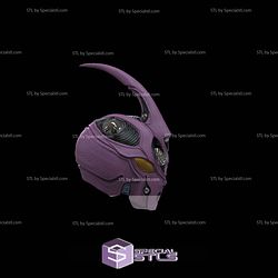 Cosplay STL Files Guyver 2F Helmet