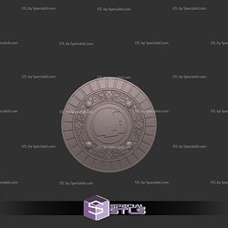 Cosplay STL Files Hawkman Shield