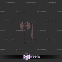 Cosplay STL Files Heman Weapon
