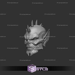 Cosplay STL Files Hordak Head MOTU