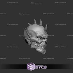 Cosplay STL Files Hordak Head MOTU