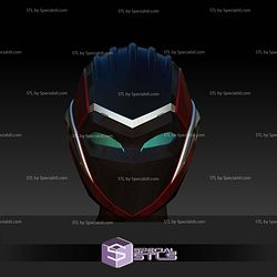 Cosplay STL Files Iron Heart Helmet