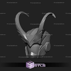Cosplay STL Files Iron Loki Sentinel Helmet