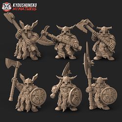 January 2021 Kyoushuneko Fantasy Miniatures