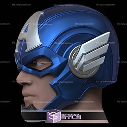 Cosplay STL Files Captain America Marvel Rivals Helmet V2