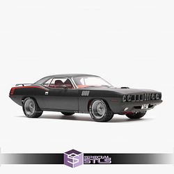 1971 Plymouth Barracuda Torq STL Files