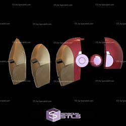 Cosplay STL Files Iron Man Classic Helmet