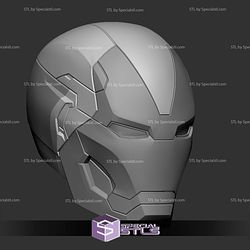Cosplay STL Files Iron Patriot Helmet