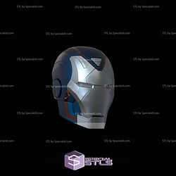 Cosplay STL Files Iron Patriot VR Helmet