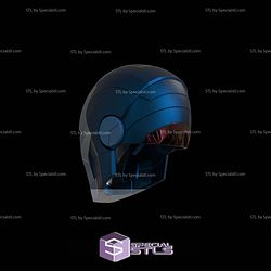 Cosplay STL Files Iron Patriot VR Helmet