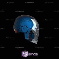Cosplay STL Files Iron Patriot VR Helmet