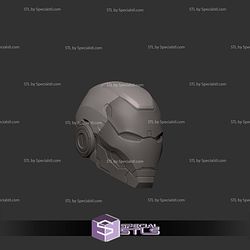Cosplay STL Files Ironman Helmet XM