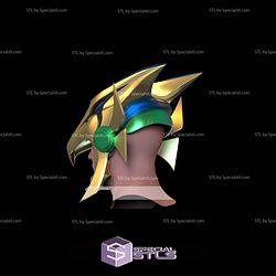 Cosplay STL Files Jakal Helmet Mummies Alive