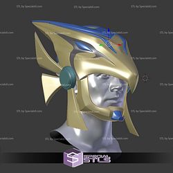 Cosplay STL Files Jakal Helmet Mummies Alive