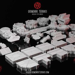 July 2021 Grim Dark Terrain Miniatures