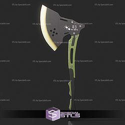 Cosplay STL Files Kaiju No8 Axe