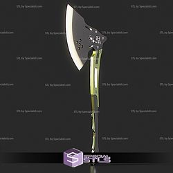 Cosplay STL Files Kaiju No8 Axe