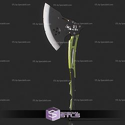 Cosplay STL Files Kaiju No8 Axe