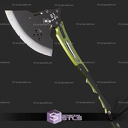 Cosplay STL Files Kaiju No8 Axe
