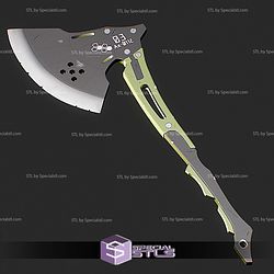 Cosplay STL Files Kaiju No8 Axe