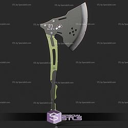 Cosplay STL Files Kaiju No8 Axe