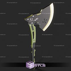 Cosplay STL Files Kaiju No8 Axe