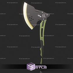 Cosplay STL Files Kaiju No8 Axe