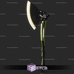 Cosplay STL Files Kaiju No8 Axe