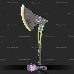 Cosplay STL Files Kaiju No8 Axe