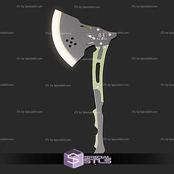 Cosplay STL Files Kaiju No8 Axe