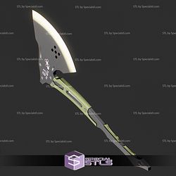 Cosplay STL Files Kaiju No8 Axe