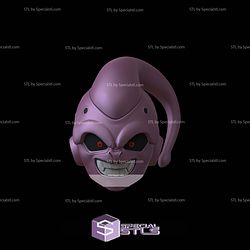 Cosplay STL Files Kid Buu Head Angry
