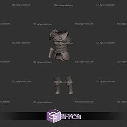 Cosplay STL Files Kratos Armor and Weapon
