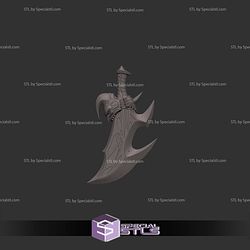 Cosplay STL Files Kratos Armor and Weapon
