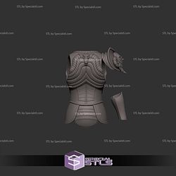 Cosplay STL Files Kratos Armor and Weapon