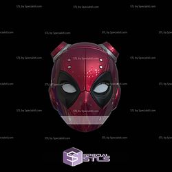 Cosplay STL Files Lady Deadpool AI Helmet