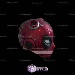 Cosplay STL Files Lady Deadpool AI Helmet