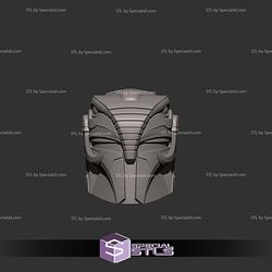 Cosplay STL Files Mandalorian Black Ranger Helmet