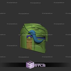 Cosplay STL Files Mandalorian Black Ranger Helmet