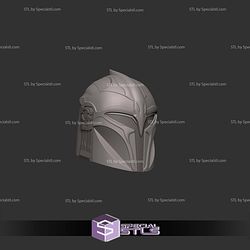 Cosplay STL Files Mandalorian Pink Ranger Helmet