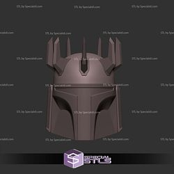 Cosplay STL Files Mandalorian Super Commando Helmet V2